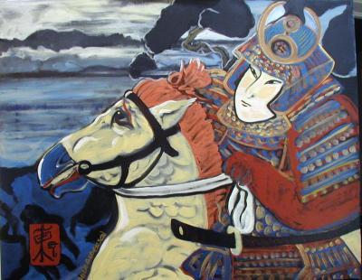 Asian - The Charge - Acrylic