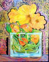 No Time To Waste - Acrylic Paintings - By Paula Anderson, Expression Painting Artist
