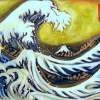 The Great Wave 3 - Acrylic Paintings - By Paula Anderson, Expression Painting Artist