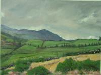 Irish Landscape - Glenmore - Acrylic On Board