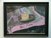 Keep A Light On For Me - Acrylic On Board Paintings - By Thomas Mc Donald, Still Life Painting Artist