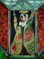 Jihad - Oil Paintings - By Soren Gul-Ses, Abstract Painting Artist