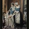 Old English Tea Service - Oil On Canvas Paintings - By Florian Wagner, Realism Painting Artist
