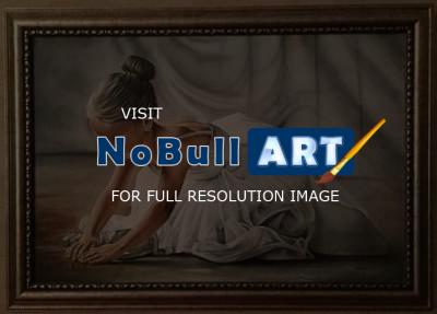 Realism - Little Ballerina - Oil On Canvas