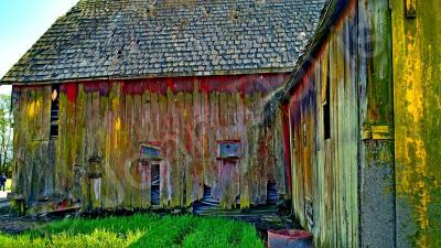 Barns - Rainbow Barn - Digital