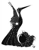 For Kayla - India Ink Drawings - By Shanon Van Gordon, Fantasyart Deco Drawing Artist