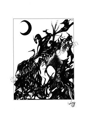 Organic Expressions - Watching For The Sun-Night Demons - India Ink