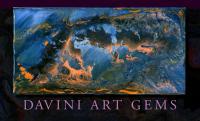 Alien Sky - Mixed Media Paintings - By Danny Davini, Abstract Painting Artist