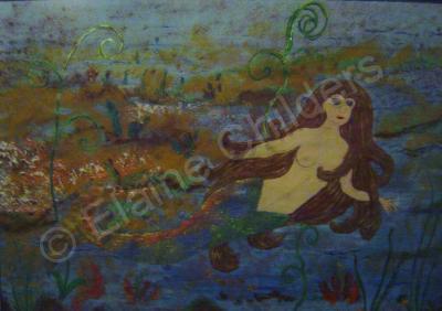 Seascape - Mermaid - Acrylic