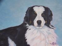 Animal Portrait - My Mandy - Oil