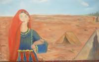 Zpainitngs - Afghan Girl - Oil Painting