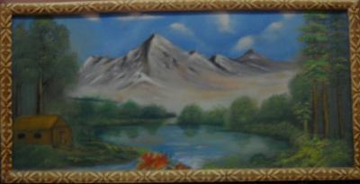 Zpainitngs - Mountain - Oil Painting