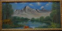 Mountain - Oil Painting Paintings - By Yaldash Parsa, Oil Painitngs Painting Artist