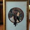 Brunette - Glass Wood Glasswork - By Aleksandra Gurne, Mosaic Glasswork Artist