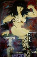 Mikes Art - Athena - Acrylic On Canvas