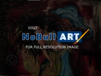 Mikes Art - Bellydancer - Acrylic On Canvas