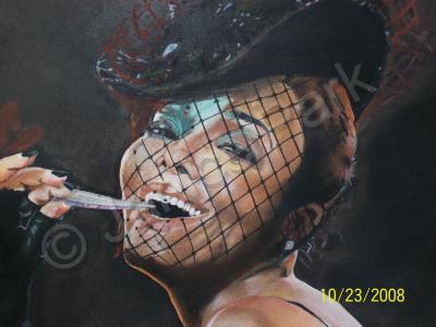 Portraits - Janet Jackson - Pastel And Chalks