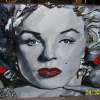 Marilyn Monroe - Acrylic Paintings - By Janice Park, Portraits Painting Artist