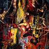Noname - Oil On Bristol Paintings - By Ibrahim Savas Pekdemir, Surreal Painting Artist