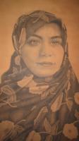 Yes Its Me - Ink Drawings - By Seyedeh Estabragh Mousavifard, Superrealistic Drawing Artist