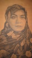 Yes Its Me - Ink Drawings - By Seyedeh Estabragh Mousavifard, Superrealistic Drawing Artist