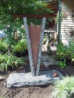 Silence - Granite Sculptures - By David Therriault, Abstract Sculpture Artist