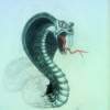 Snake Eyes - Pastel Drawings - By John Barnes, Fantasy Drawing Artist