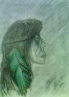 Sorry - Pastel Drawings - By John Barnes, Fantasy Drawing Artist