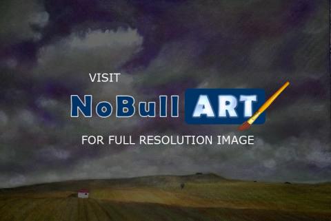 2010 Artworks - Tuscanys Lavender Sky - Acrylic On Gallery Canvas