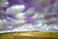 2010 Artworks - Tuscanys Lavender Sky - Acrylic On Gallery Canvas