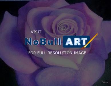 2009 - La Rose - Acrylic On Gallery Canvas