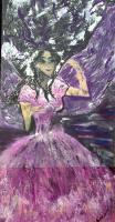 Envy Changing - Mixed Medium Paintings - By Coco Original Artwork, Impressionist Painting Artist
