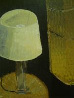 Modern Paintings - Lamp Painting - Acrylic Paint