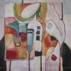 Composition In Colour - Oilpaint Paintings - By Anna Klardie, Abstract Painting Artist
