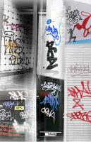Abstract Design - Amsterdam Graffiti - Photography -- Digitally Edite