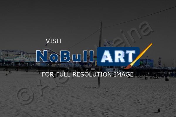 Select Color - Santa Monica Pier - Photography -- Digitally Edite