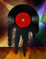 Music -- Funk - Digital Illustration Digital - By Alexis Hejna, Abstract Design Digital Artist