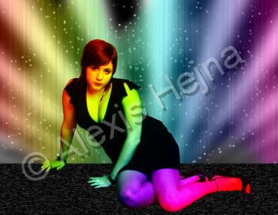 Songs To Pictures - Shes A Rainbow - Photography -- Digitally Edite