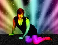 Shes A Rainbow - Photography -- Digitally Edite Digital - By Alexis Hejna, Digital Photograph Digital Artist