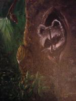 Peek A Boo - Acrylic Paintings - By Mary Fitzgerald, Acrylic Painting Artist