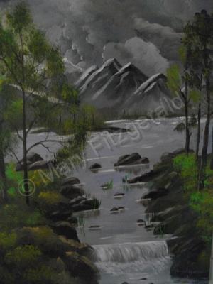 Landscapes - After The Rain - Acrylic