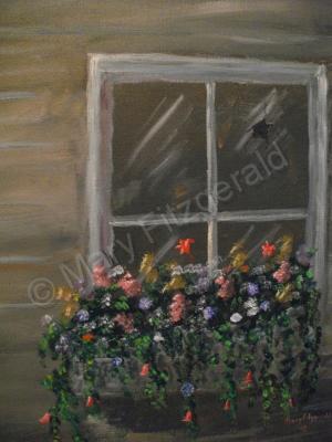 Still Life - The Window Box - Acrylic