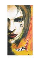 Hypnose - Oil On Canvas Paintings - By Landa Andreea, Portraits Painting Artist