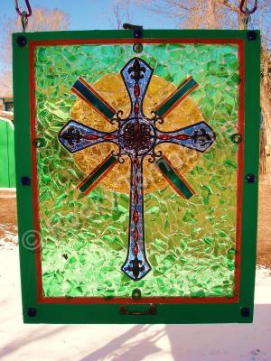 Just Made - The Cross - Glass Mosaics