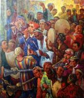 Coming - Oil On Canvas Paintings - By Dilorom Abdullaeva, Other Painting Artist