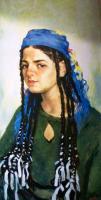 Feruza - Oil On Canvas Paintings - By Dilorom Abdullaeva, Other Painting Artist