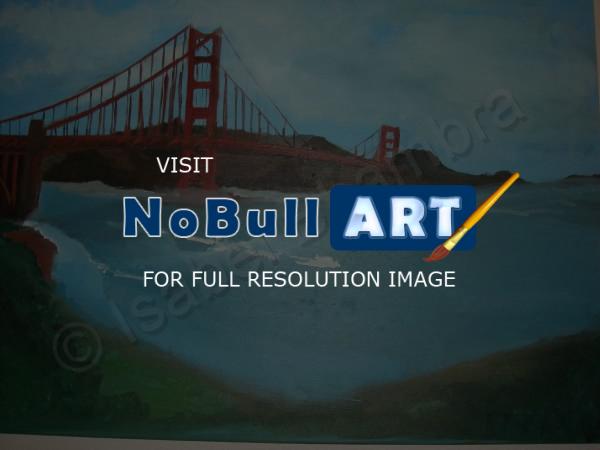 Landscape - Golden Gate Bridge - Acrylic