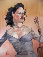 Female Portraits - Loraine - Watercolour