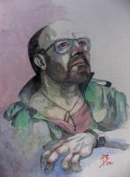 Male Portraits - Domnic - Watercolour