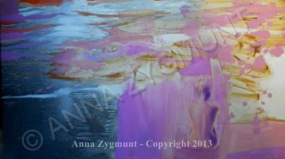 Anna Zygmunt Art - Back 2012 Oil On Canvas Cm40X70 - Oil On Canvas